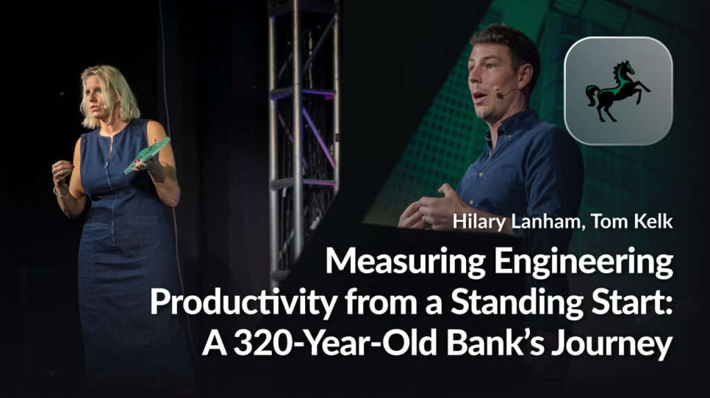 Measuring Engineering Productivity from a Standing Start: A 330-Year-Old Bank’s Journey