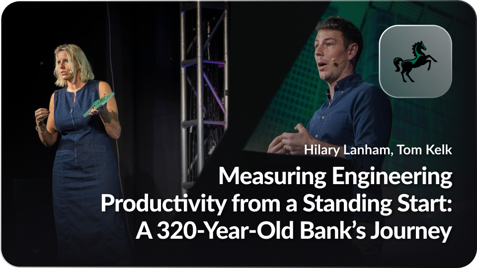 Measuring Engineering Productivity from a Standing Start: A 330-Year-Old Bank’s Journey